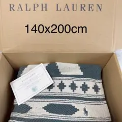 POLO ラルフローレン　タオルケット　ブランケット シングル　訳あり品