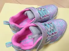 Skechers スニーカー グレー/ピンク