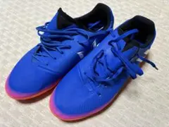 adidas サッカーシューズ 青/ピンク24cm