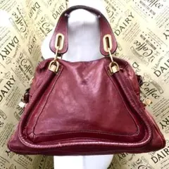 クロエ パラティ ミディアム 2way ショルダー ハンドバッグ EJ612