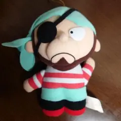 トラヒゲ　ぬいぐるみ　ひょっこりひょうたん島　海賊　バンプレスト