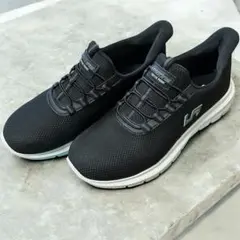 スニーカー 黒　LARKINS　軽量　低反発 26cm