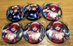 勝利の女神 NIKKE SUMMERフェア 缶バッジ 水着 マスト　6個セット