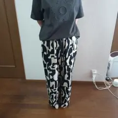 モノトーンワイドパンツ#サイズ40