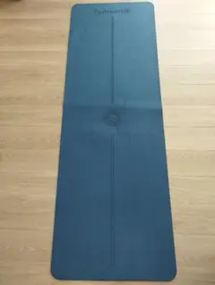 ヨガマット　6mm Taimonik スベらない　薄い　カサバらない ブルー