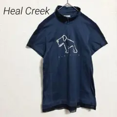 Heal Creek 【42】ゴルフウエア ネイビー チュール切替
