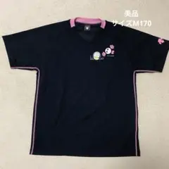 美品　DESCENTE デサント　バレーボールTシャツ 半袖　バボちゃん　M
