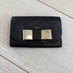 【最終お値下げ】Chloe クロエ キーケーズ 6連レザー ブラック