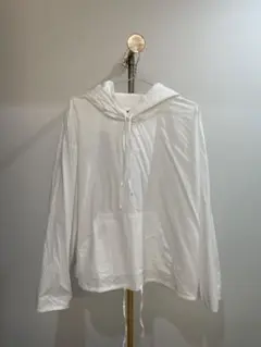 MM6 Maison Margiela 白シャツパーカー