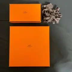 エルメス 箱 2個 リボン セット ボックス 空箱 BOX HERMES 正規品