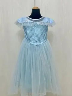 FROZENアナと雪の女王ワンピース　エルサドレス　中古美品！サイズ　120cm