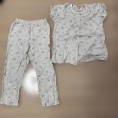 ミキハウス　貝柄コットンパジャマセット
