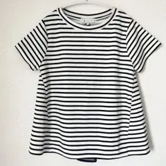 Rope Picnic ロペピクニック Tシャツ フレア　新品　ボーダー　レース