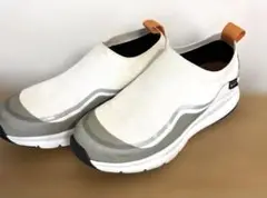 マドラスシューズ　スリッポン　ホワイト　24cm