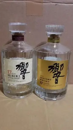 サントリー 響17年 空瓶のみ 2本セット
