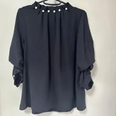 未使用新品 RIVIETTA チュニックブラウス 黒