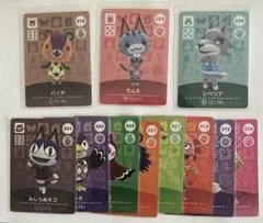 匿名 amiiboカード 11枚 シベリア ラムネ パッチ あつ森
