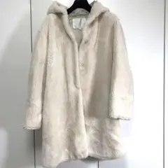 アニエスベー ファーコート タイムセール