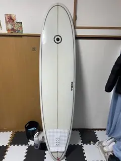 サーフィン サーフボード ファンボード 7'4 WH 白 SCELL セル