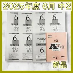 育伸社 学力テスト 2025年 6月 中2 解答解説 国　数 社 理 英 5科