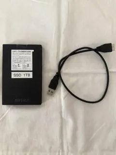 BUFFALO 1TB 外付けSSD SSD-PG1.0U3-B/N