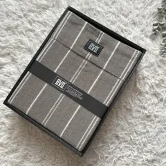 新品　未使用 B.V.D. タオルケット シングル 綿100％ ストライプ