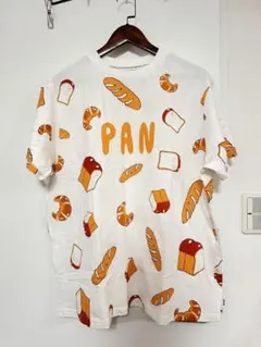 パン イラスト 半袖Tシャツ　プニュズPUNYUS サイズ1