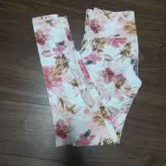 花柄ストレッチレギンス