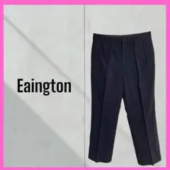 [Edington] スラックス　ビジネス　ネイビー　 テーパードパンツ　薄手