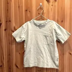 【グロッシー】キッズ服　140 Tシャツ　半袖　綿100％　緑色系