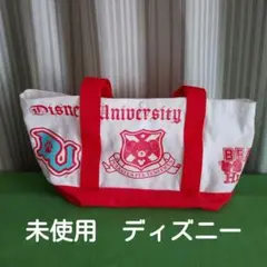 トートバッグ　ユニベアシティ　未使用　赤　オフホワイト　レッド　ディズニー