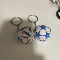 サッカーボール　キーホルダー