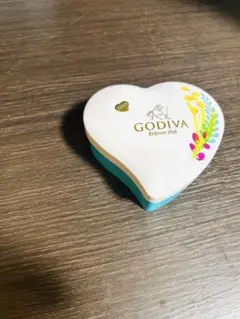 【2019年】 GODIVA ハート型空き缶