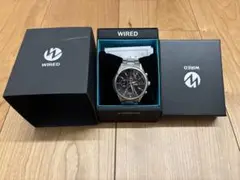 WIRED ソーラークロノグラフ　セイコーウオッチ