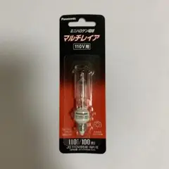 Panasonic ミニハロゲン電球　マルチレイ　JD110V85W・NP／E