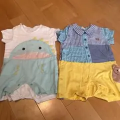キッズズー　ロンパース　2枚セット
