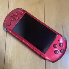 【ジャンク】SONY PSP3000 ラディアントレッド 本体のみ