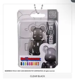 BE@RBRICK CLEAR BLACK ベアブリックガチャ 新品