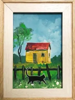 絵画　散歩　MICCHAN作