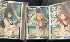 C106 学園アイドルマスター　スリーブ　 月村手毬　花海咲季　藤田ことね