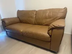 Italsofa•イタルソファ 高級本革3人掛け ホワイトベージュ系[正品] Italsofa•イタルソファ 高級本革3人掛け ホワイトベージュ系[正品]