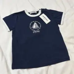 【 美品 】MARIE CLAIRE ネイビー Tシャツ 子供服 90サイズ