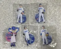 中日ドラゴンズどらポジ応援缶バッジくじ フィニッシュ賞　アクリルスタンド