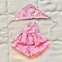 MDD,Kumako,1/4ドール用ハートパジャマ(夏 ver.)