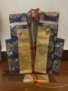 陣羽織 端午の節句 はち巻き付き　スタンド付き