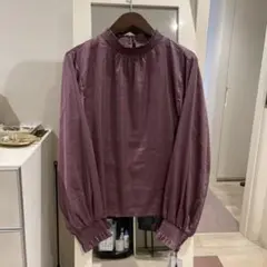 STYLE RAVIE ブラウス　紫　15号