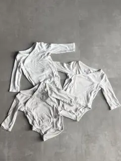 H&M ベビー肌着 ボディースーツ 3枚セット