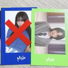 twice this is for Polaroid トレカ ミナ ④
