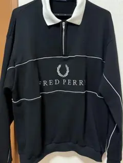 FRED PERRY スウェット ネイビー　Lサイズ