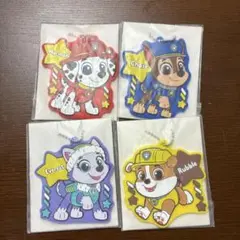 かっぱ寿司　パウ・パトロール　おなまえラバーチャーム 4つセット